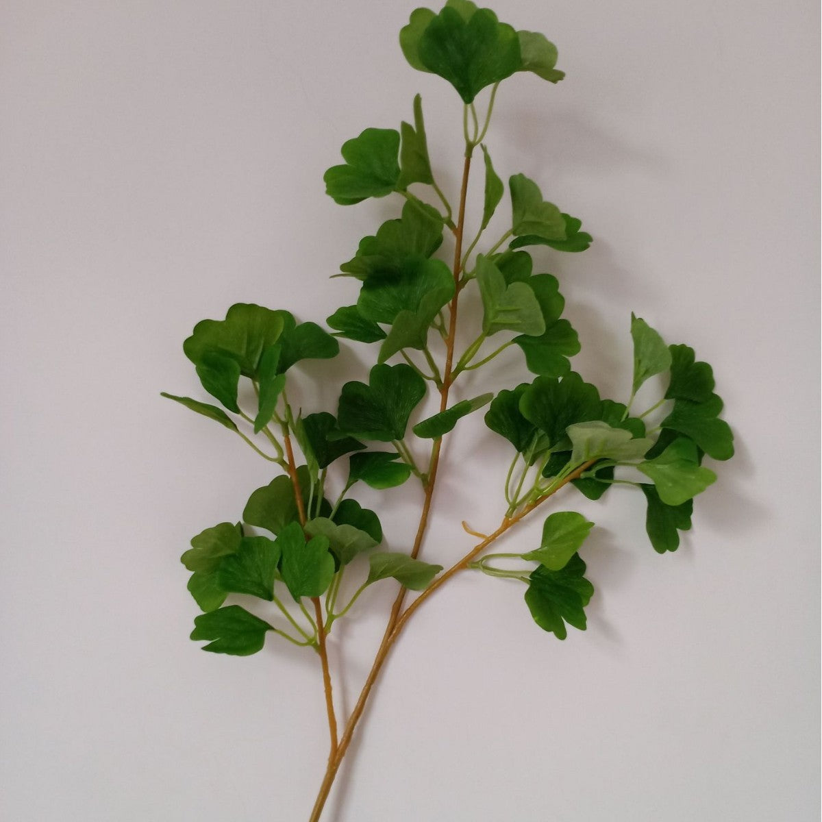 golden_faux_ginkgo_leaf_stem