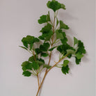 golden_faux_ginkgo_leaf_stem