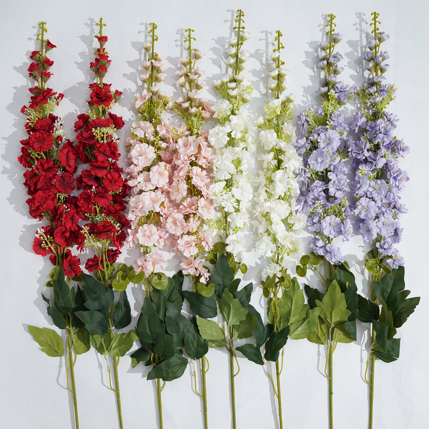 mixed‑color‑faux‑delphinium‑bundle‑white‑background