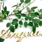 green leaf hoop for kt board wedding floral design