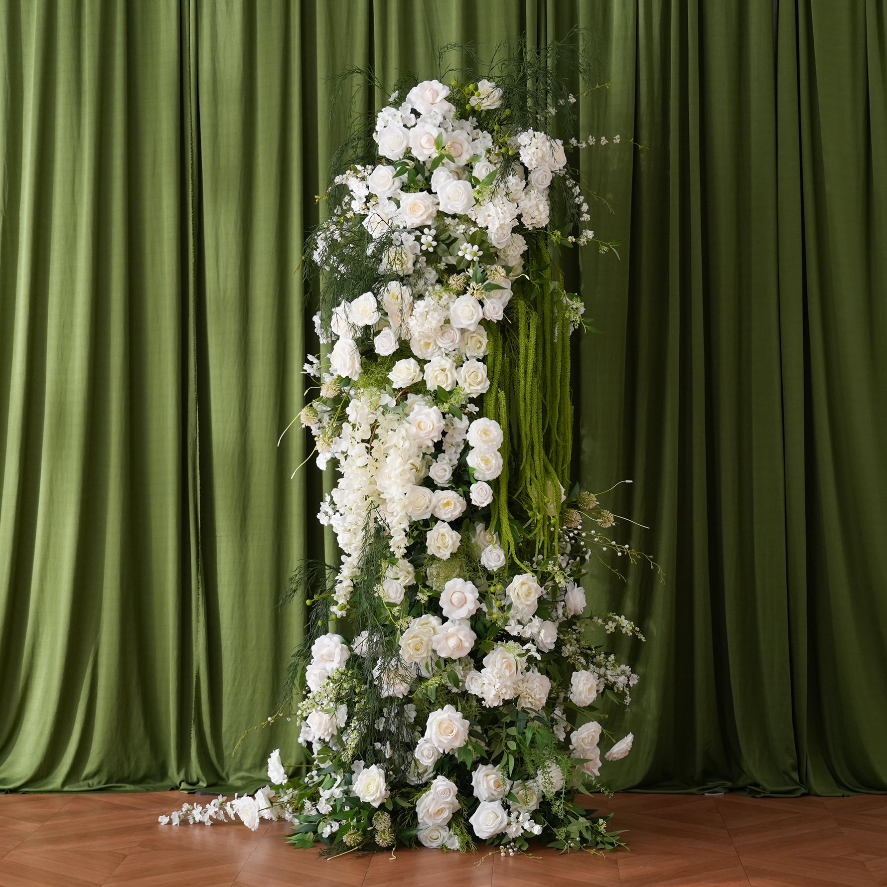 garden-wedding-arch-flower-installation