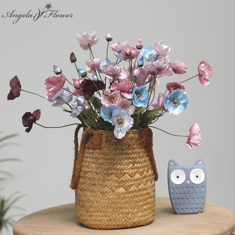 mixed_color_artificial_poppy_bouquet