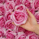 Soft petal silk roses for handmade accessories and decorations