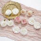 blush-faux-rose-bloom-heads 