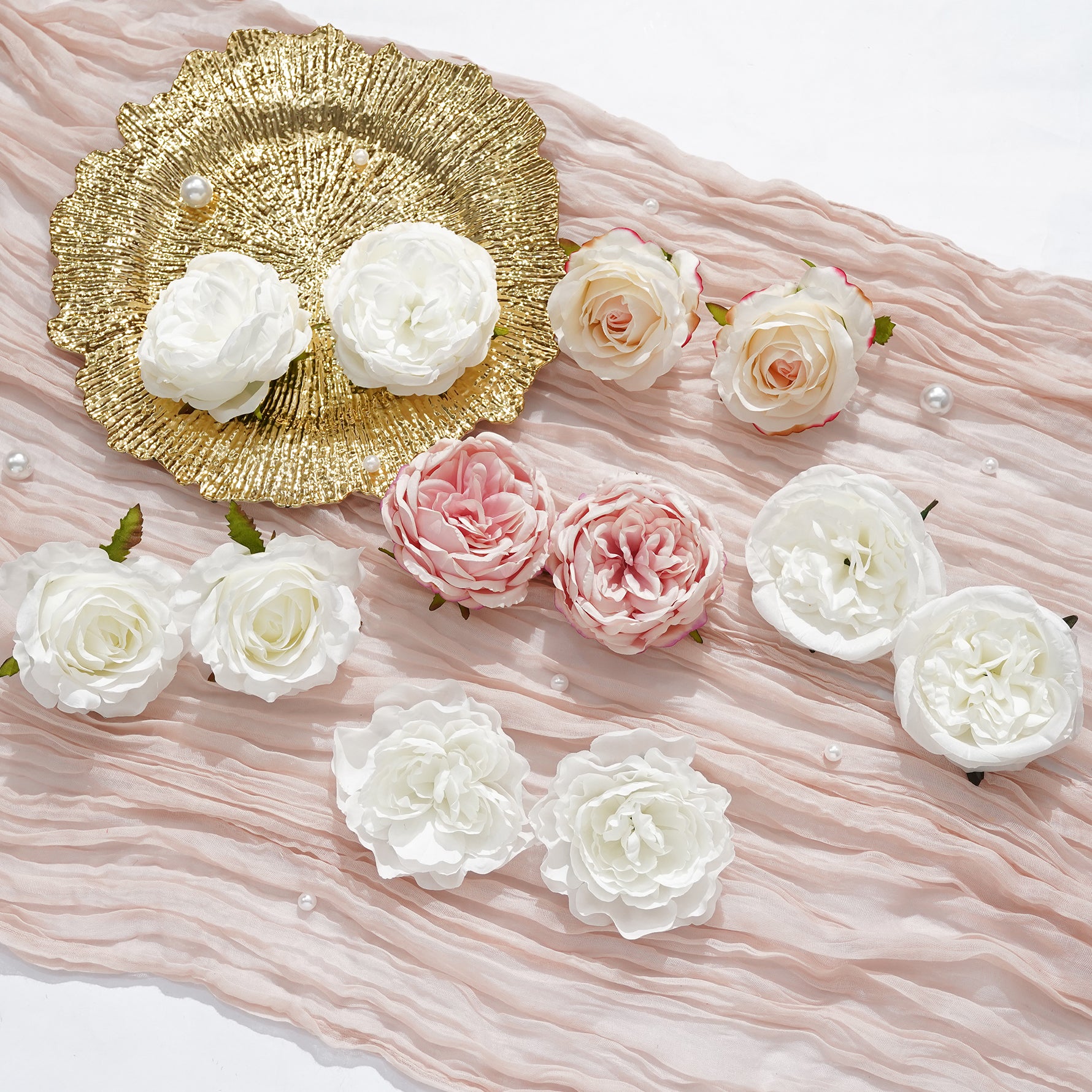 blush-faux-rose-bloom-heads 