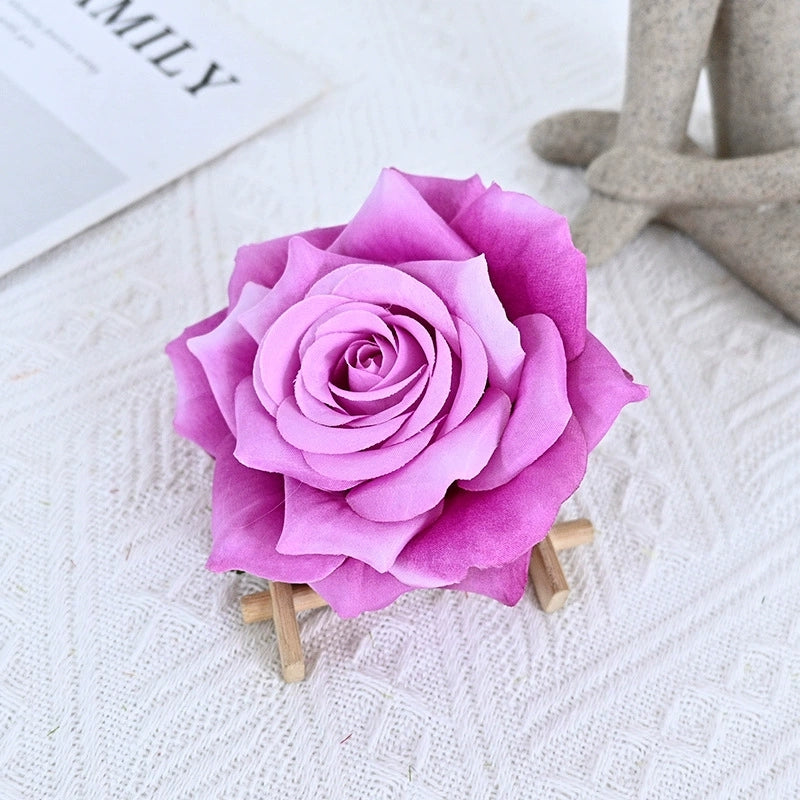 Artificial Rose Petal Heads for Bridal Bouquet Accessories