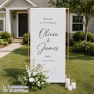 Silk Flower Wedding Ceremony Decoration