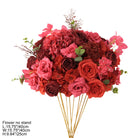 rose flower ball for wedding table center decor