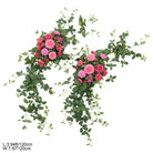 artificial‑hanging‑curtain‑floral‑hot‑pink‑for‑wedding
