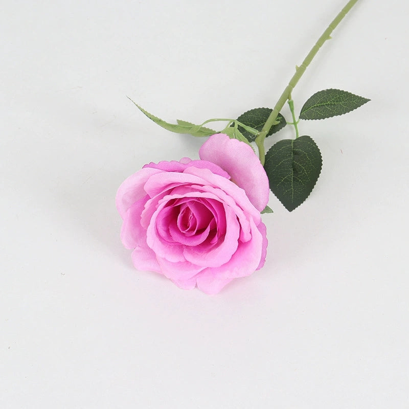 faux‑rose‑stem‑home‑vase‑arrangement
