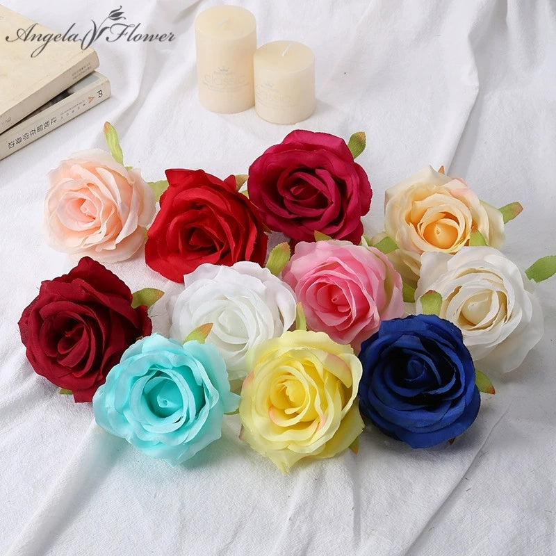 artificial-rose-flower-head-mixed-colors