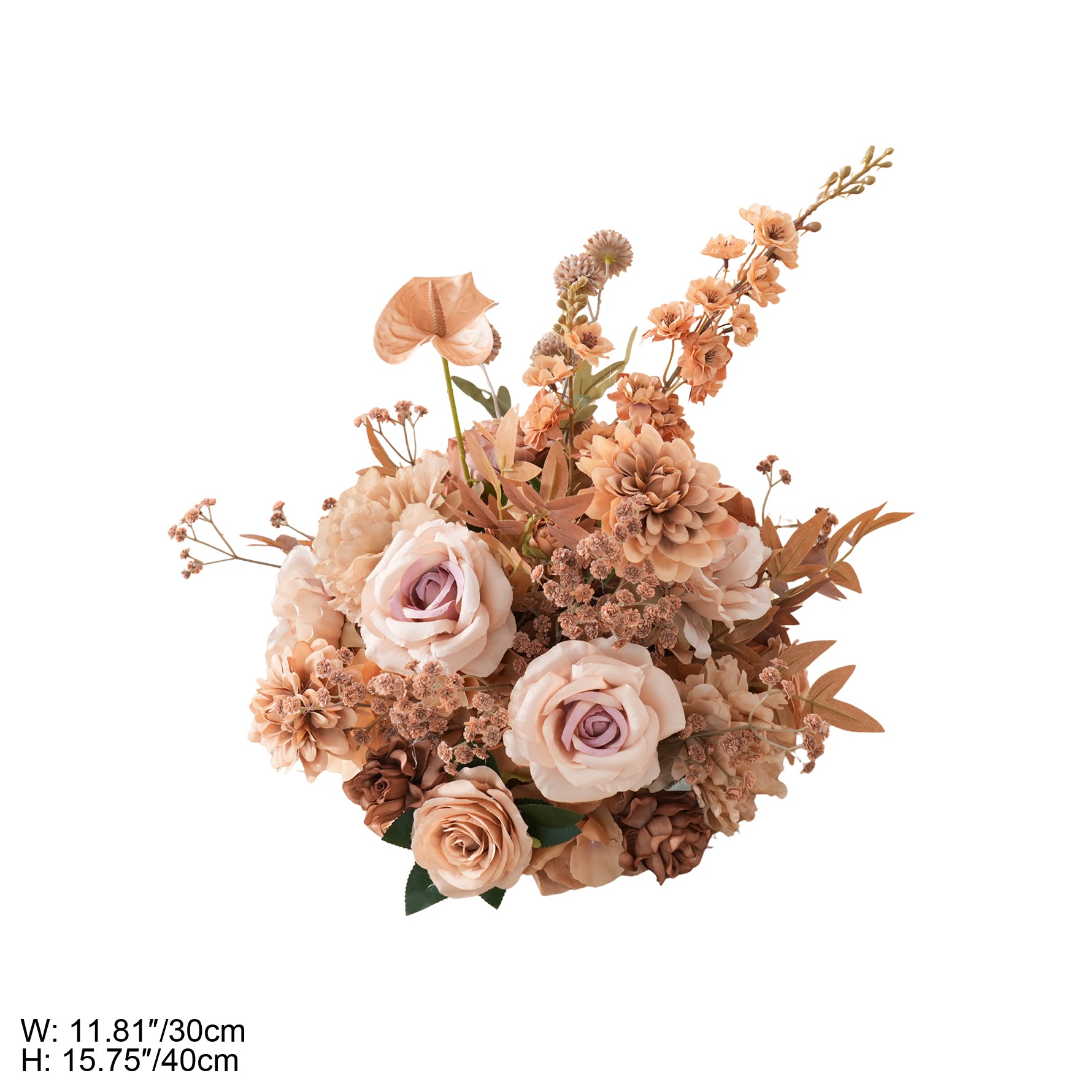 Romantic Faux Rose Stem Party Decor