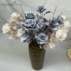 vintage_taupe_rose_bouquet