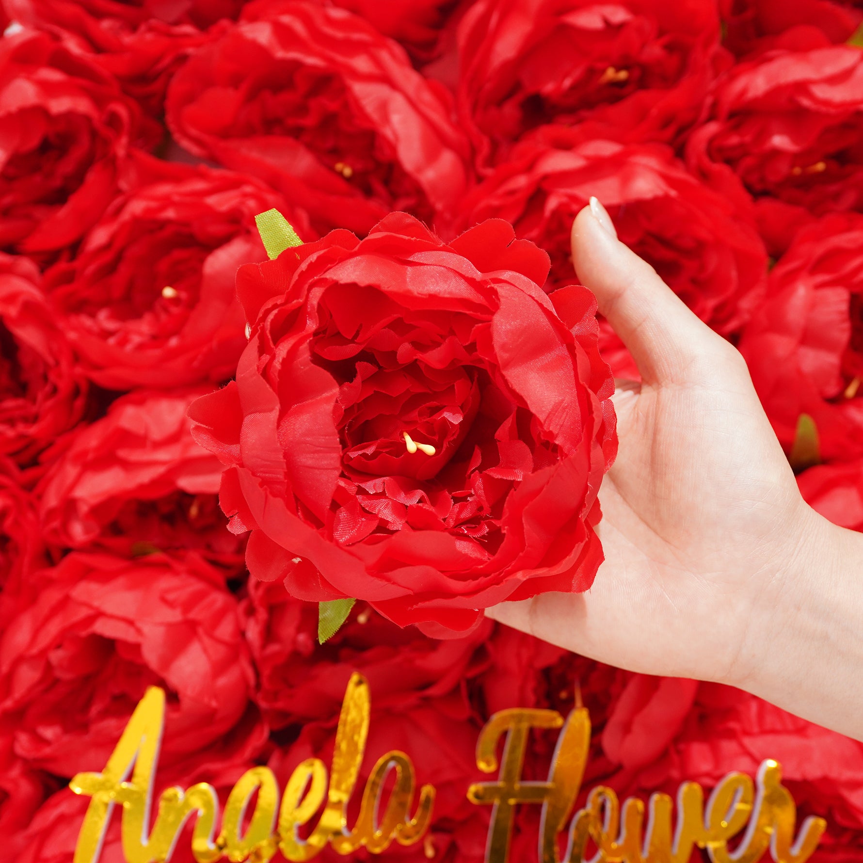 artificial-garden-rose-head