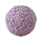 silk rose flower sphere for event stage decor