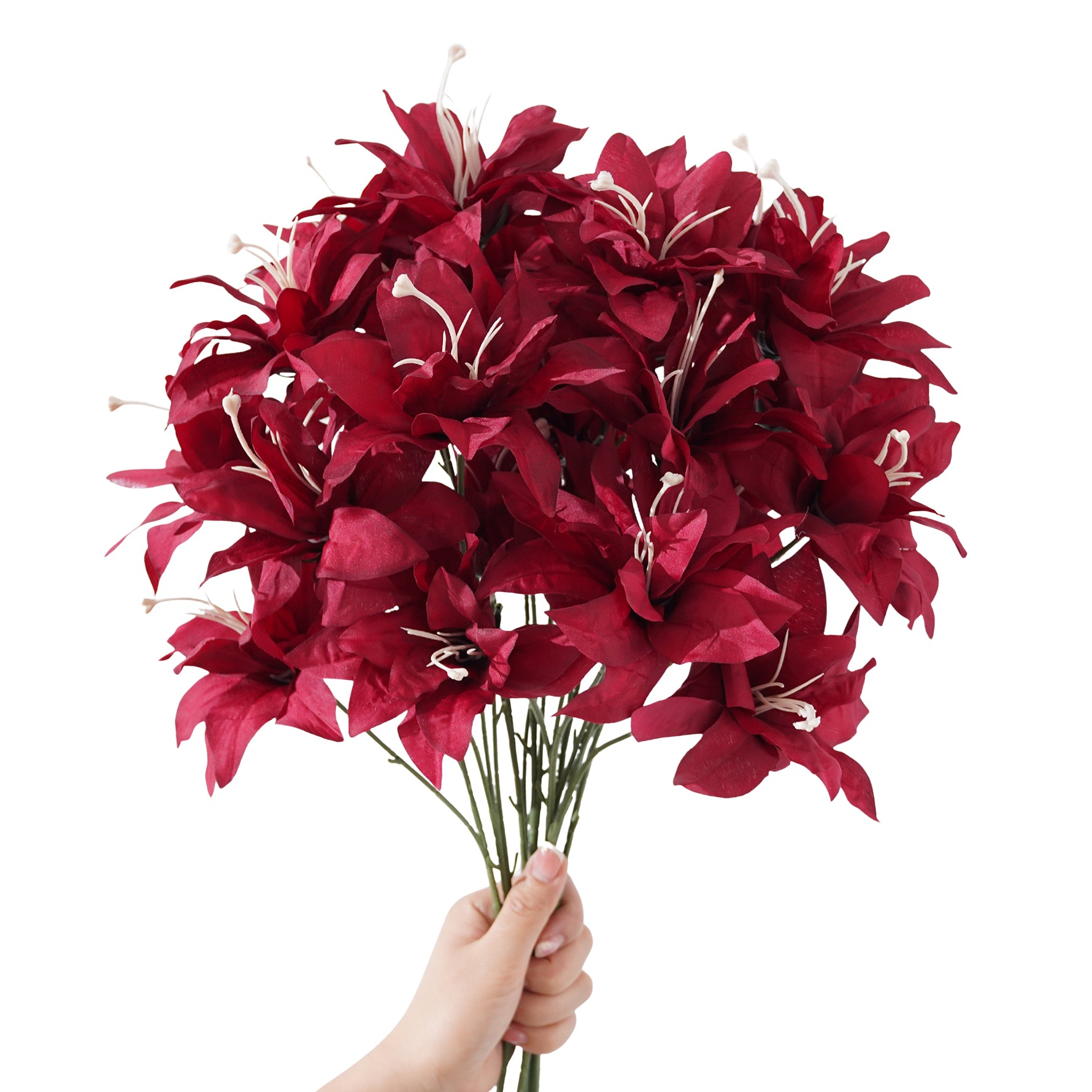 artificial lily bouquet filler flower