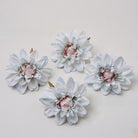 Assorted muted tone artificial dahlia