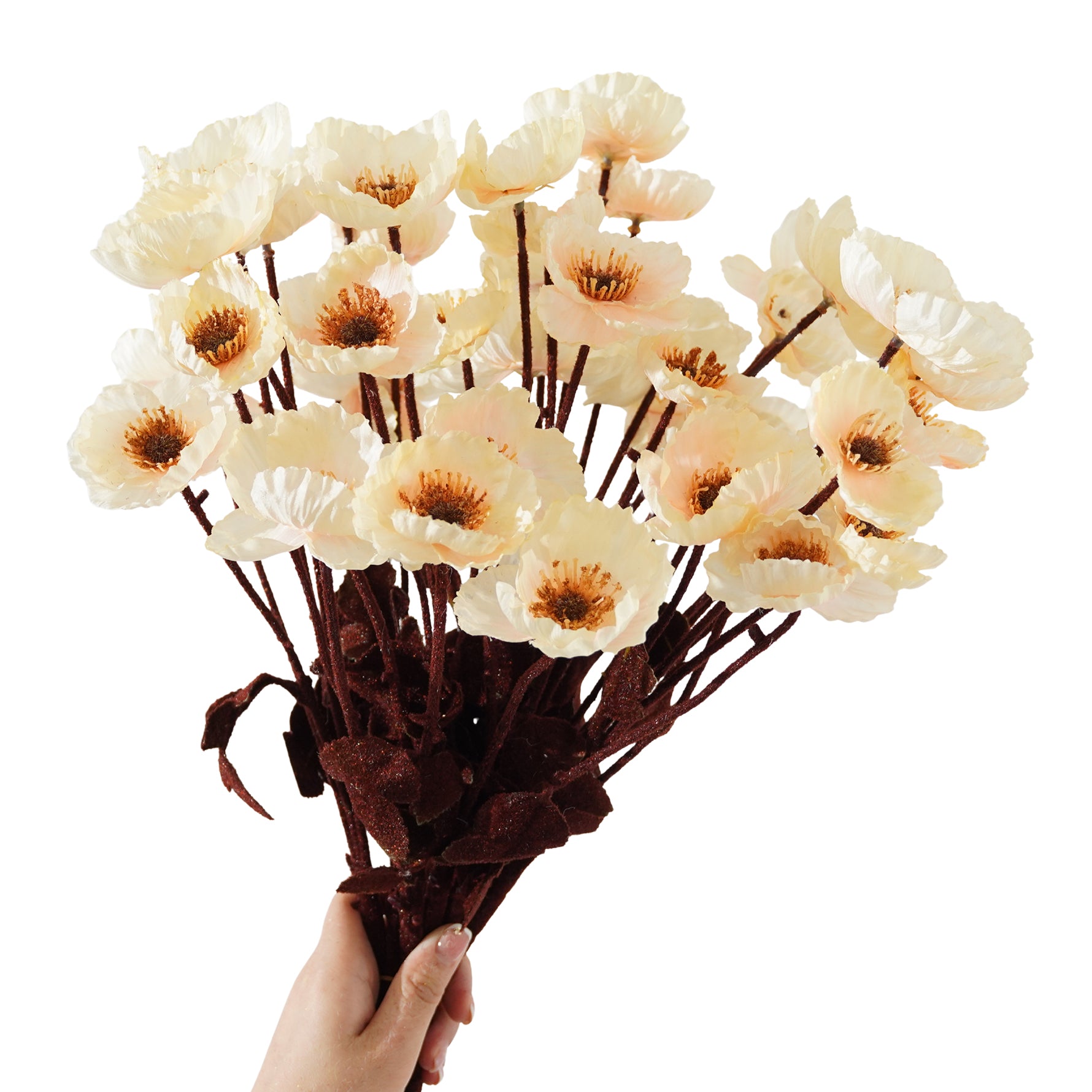 teal-blue-artificial-poppy-stems