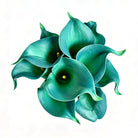 Purple PU Calla Lily Fake Floral Accessory