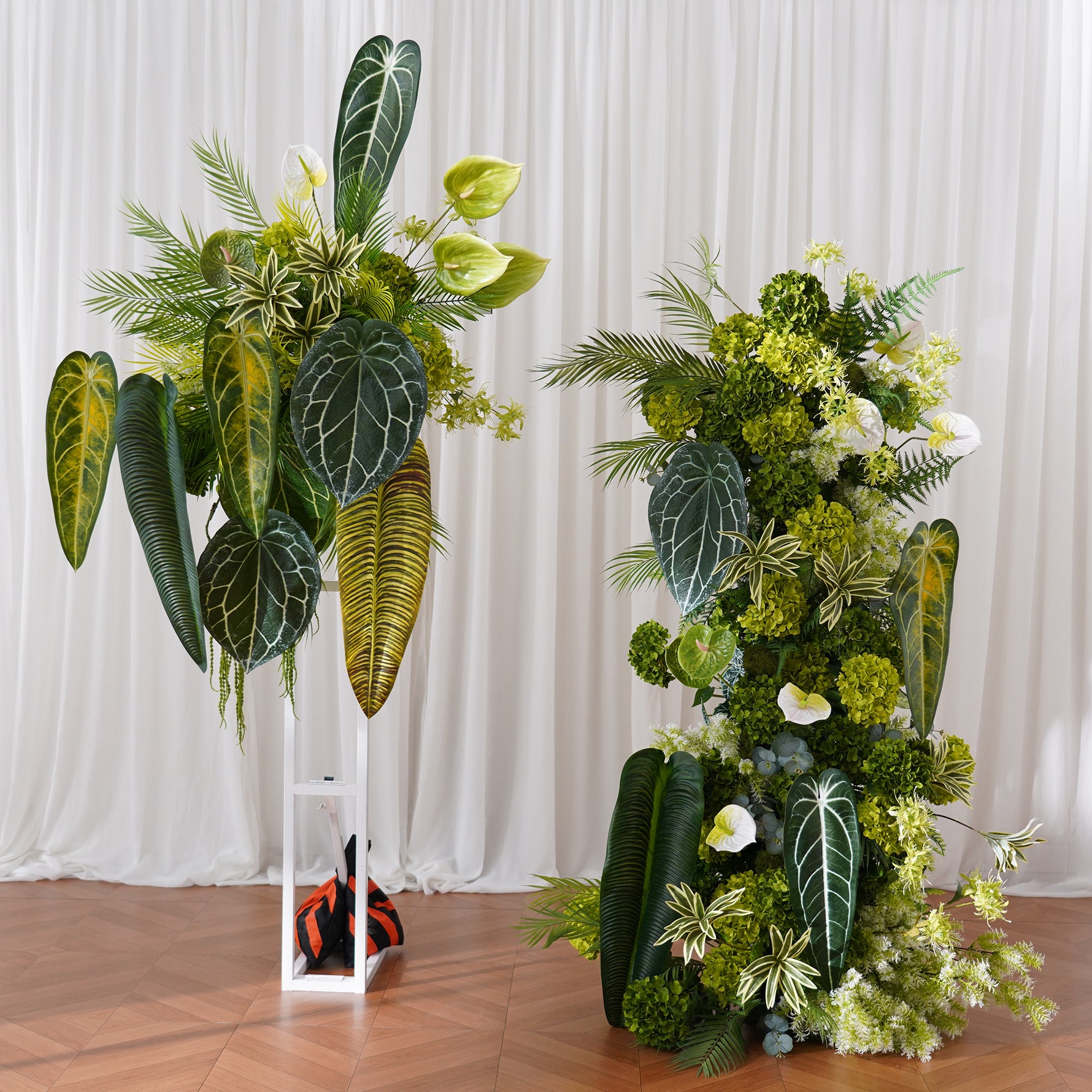jungle wedding backdrop