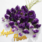 Event decor long stem fake lisianthus
