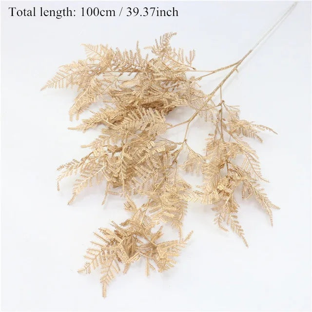 gold long stem grass wedding supplies