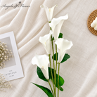 Assorted colors silk artificial calla lily flower collection