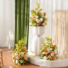 silk-flower-table-arrangement