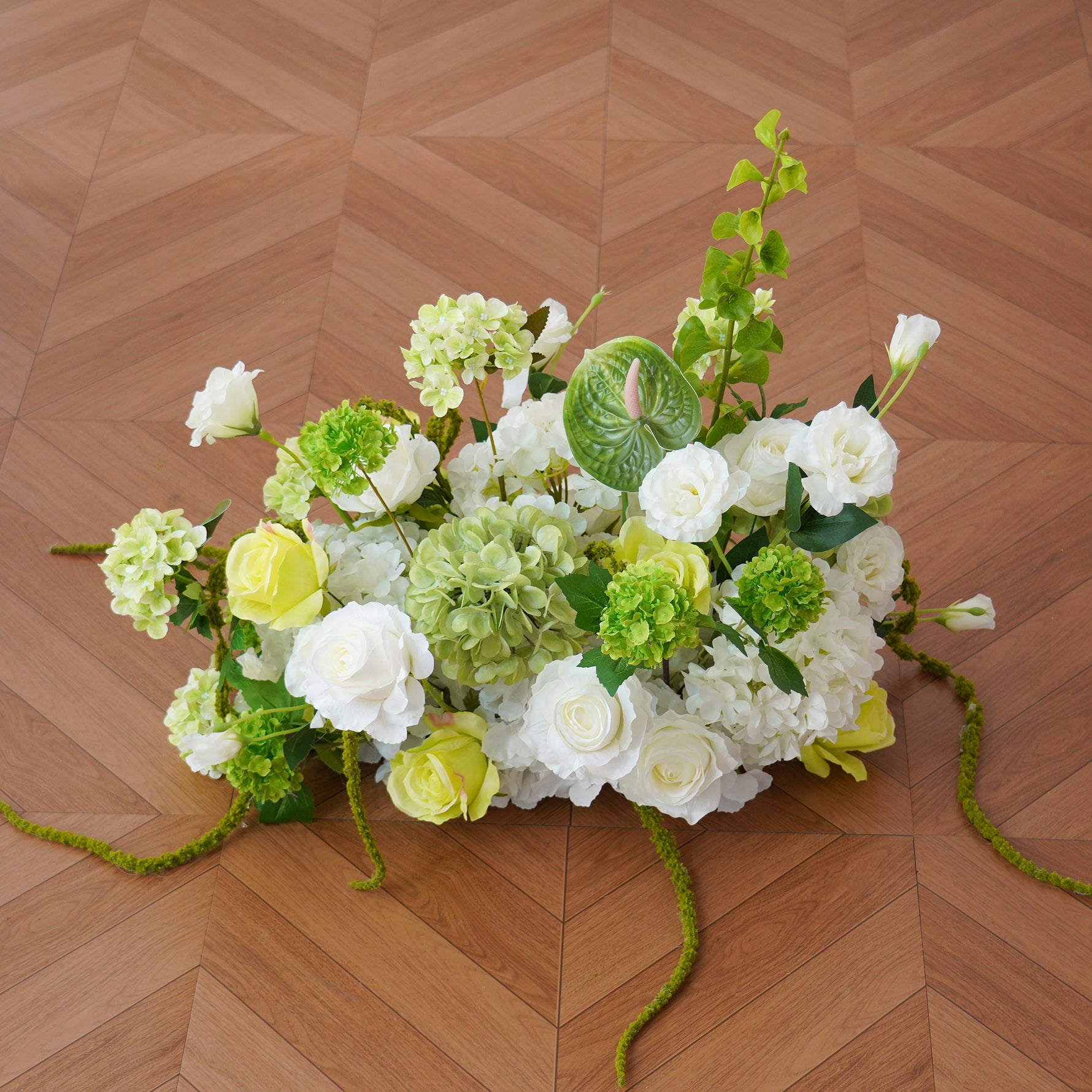 Outdoor Wedding Artificial Flower Decor