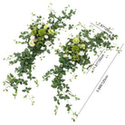 indoor‑minimal‑wedding‑green‑white‑floral‑display
