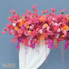 cascading wisteria flower for photo backdrop