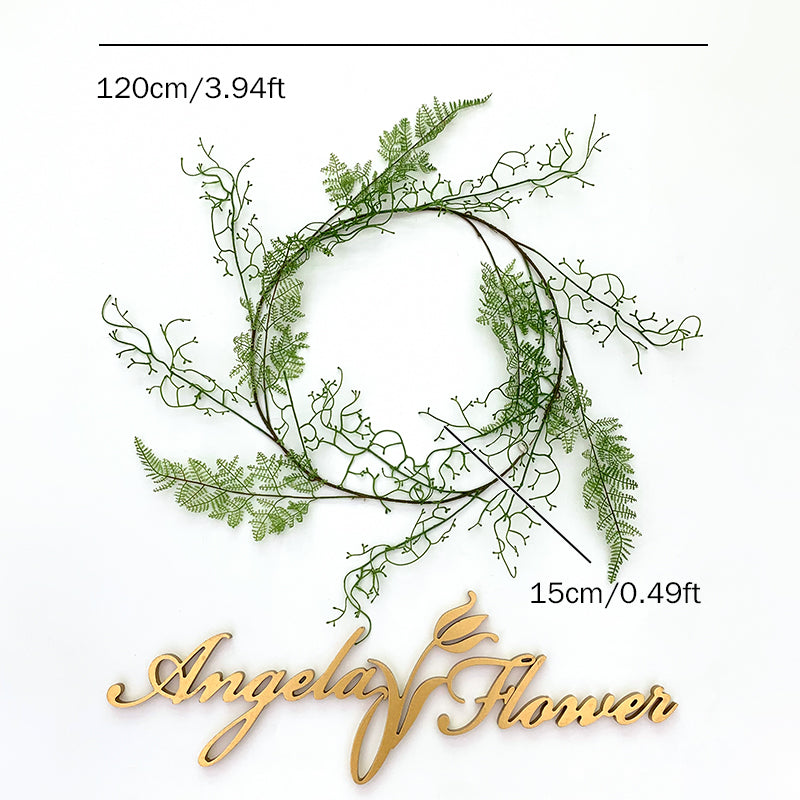 artificial eucalyptus greenery hoop for table centerpiece
