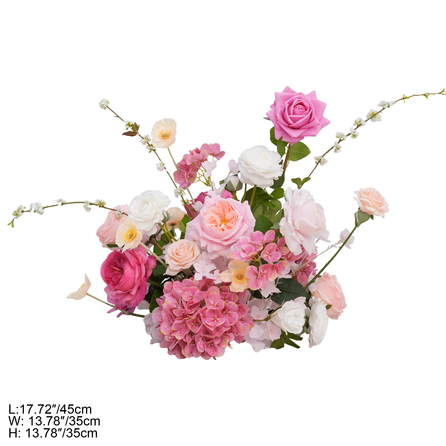 premium artificial wedding flowers centerpiece