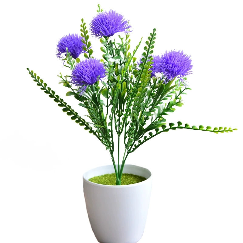 artificial pom pom flower for craft and wedding