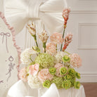 artificial ground floral for wedding aisle and entry decor