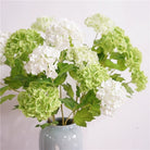 Fake hydrangea flower for party and reception styling