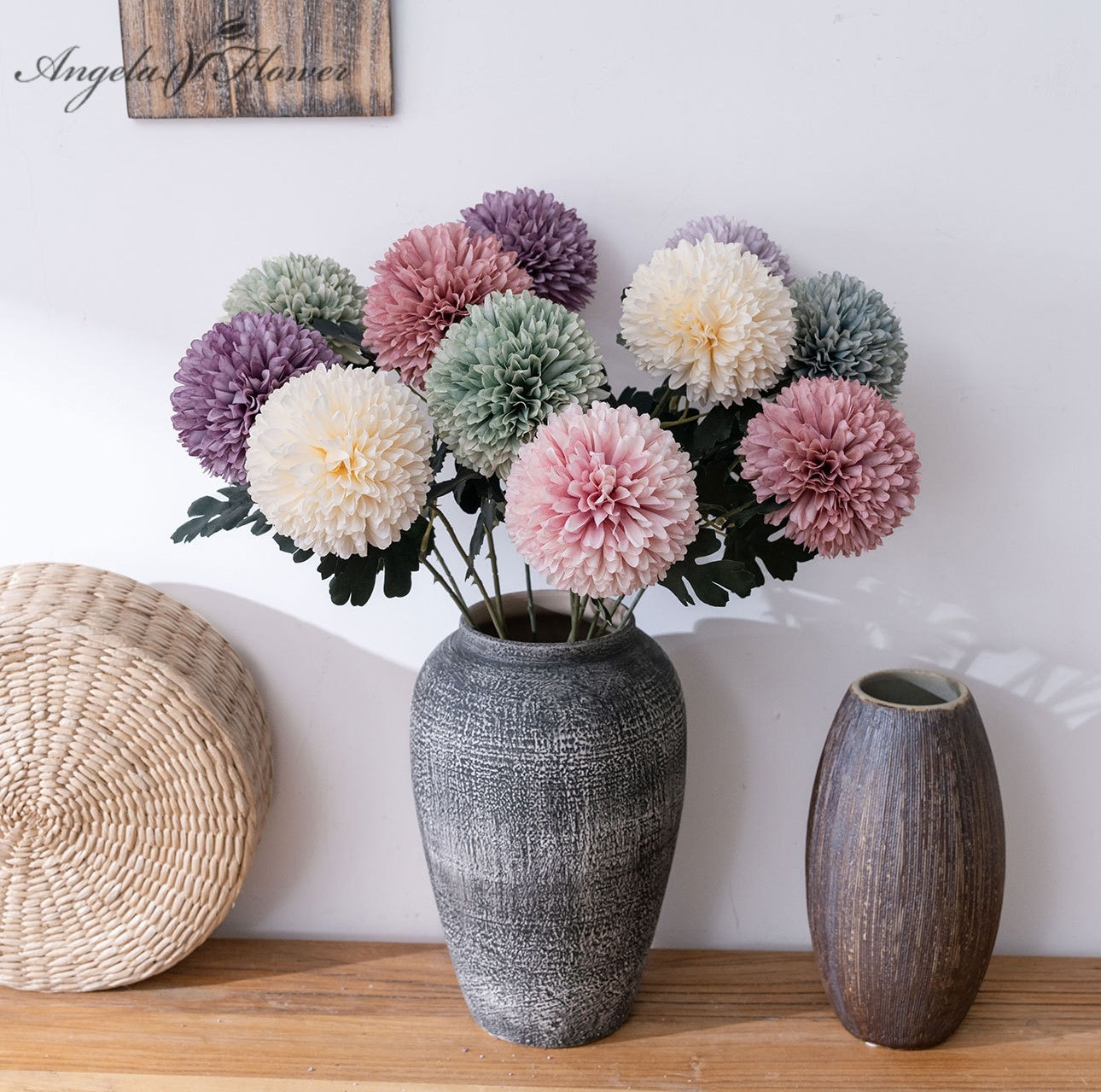mixed_color_silk_globe_chrysanthemum_vase