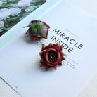 Soft Fabric Artificial Roses for DIY Flower Arrangement