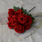 bordeaux_wine_red_faux_rose_bouquet