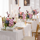 Premium artificial moth orchid table centerpiece