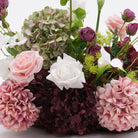 Artificial flower centerpiece for autumn wedding events