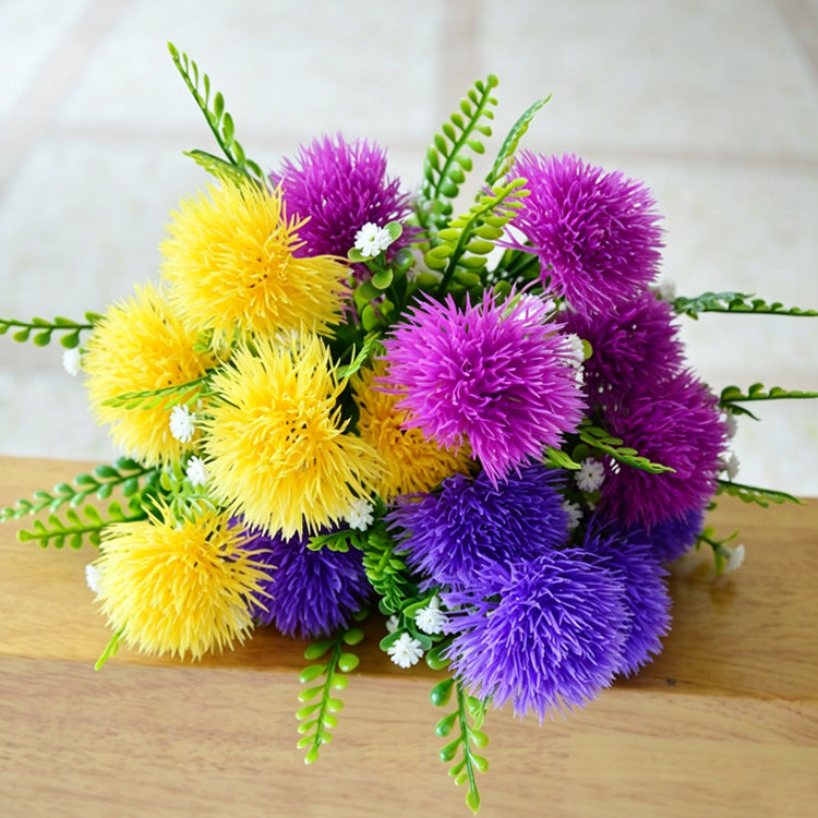 home decor pom pom thistle picks