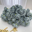 earthy_tone_silk_austin_rose_bouquet