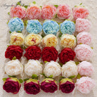 Artificial Peony Flower Head
