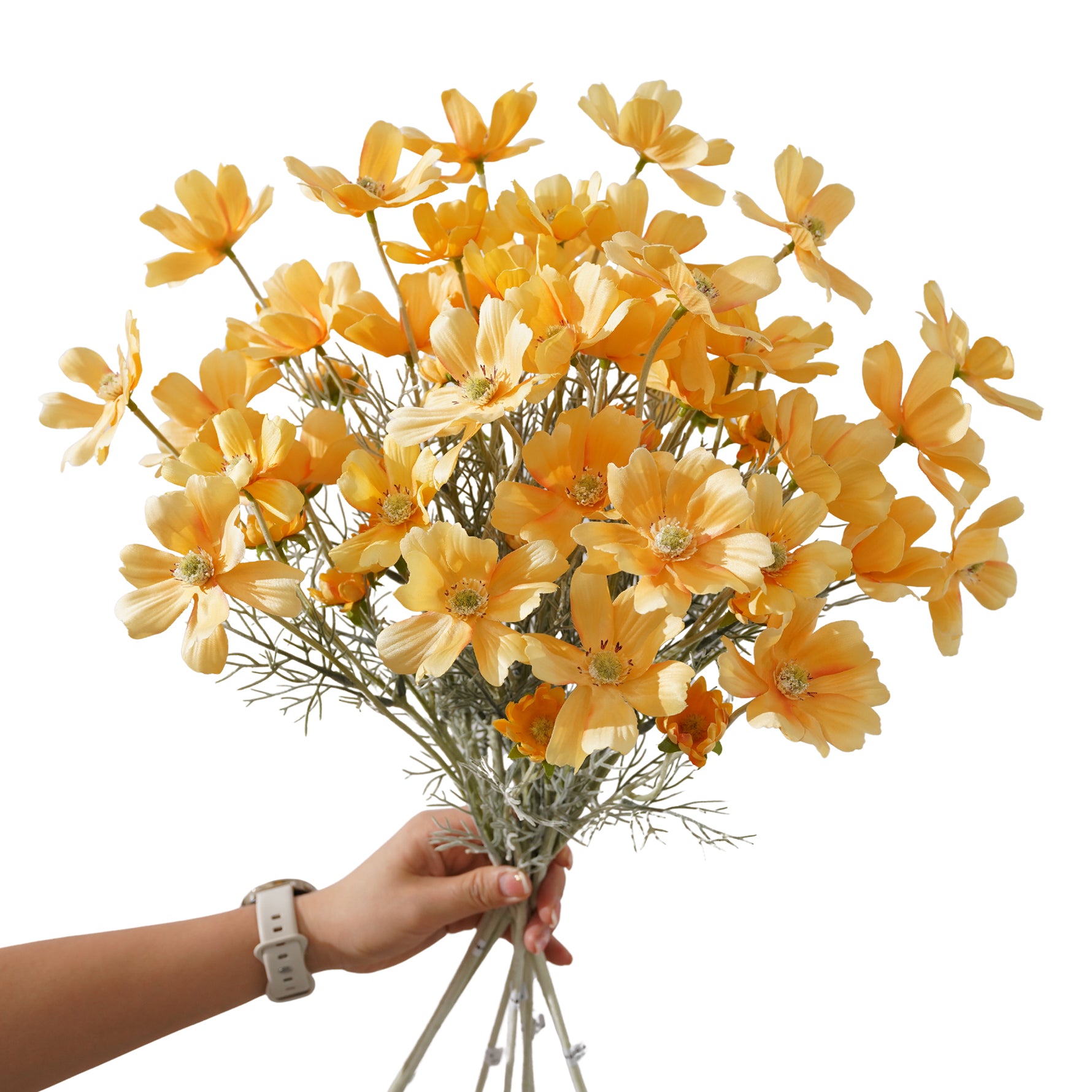 farmhouse-decor-artificial-cosmos