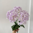 indoor-dining-table-artificial-hydrangea-vase