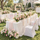 artificial pink mixed greenery table flower decor