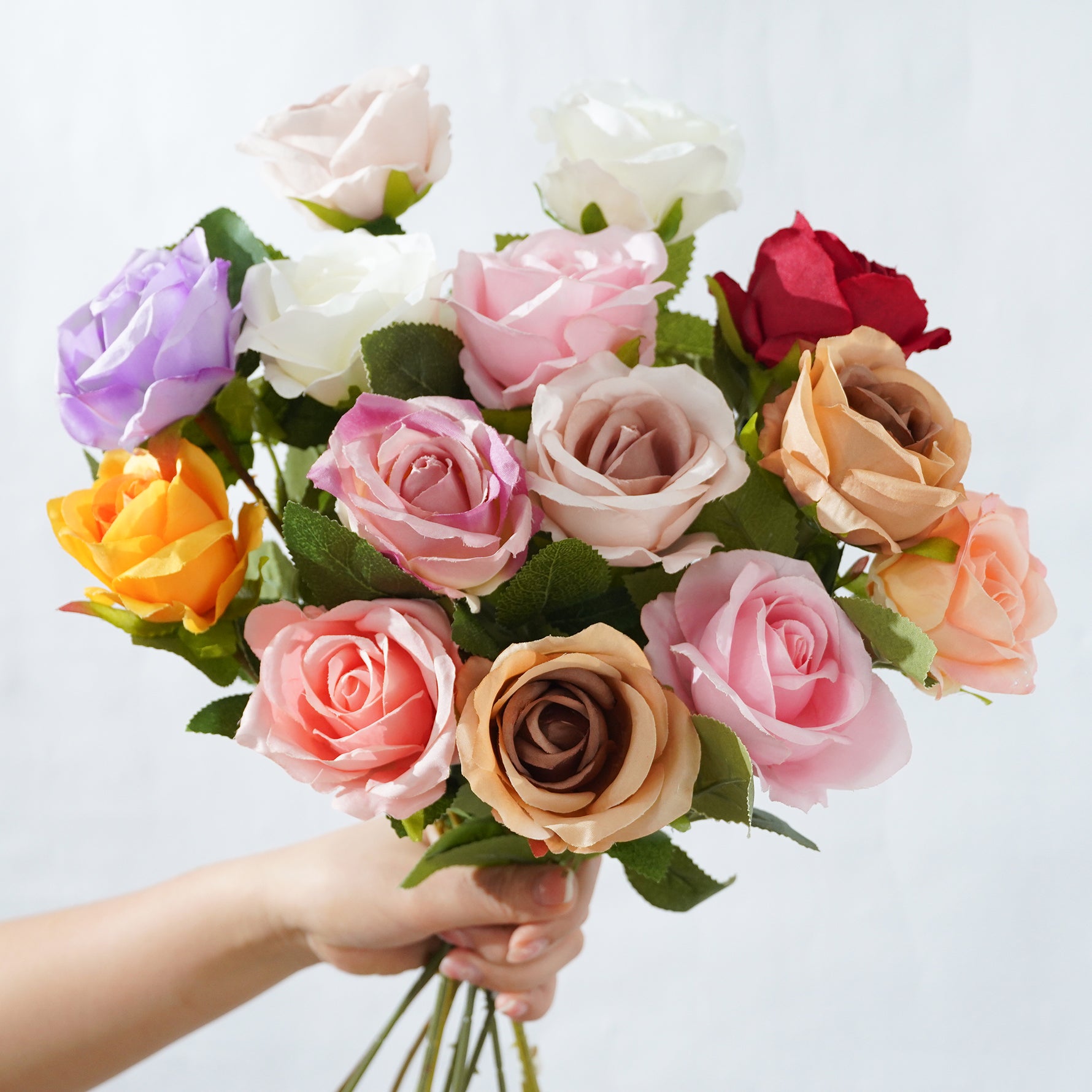 bulk-multicolor-silk-rose-stems