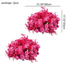 Pink Rose Wedding Decoration with Floor Bloom Arrangements