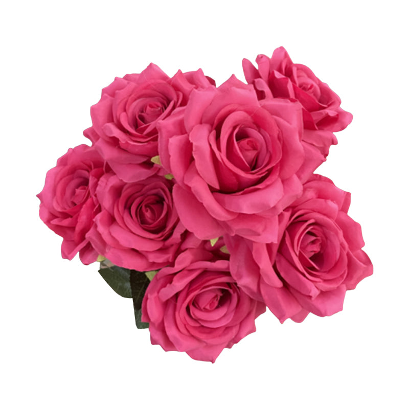 hot-pink-faux-rose-bunch-artificial-roses-diy-materials